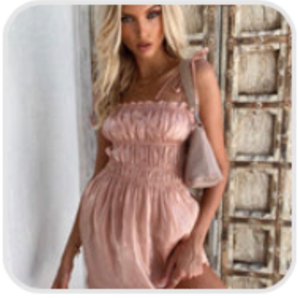 Pascale Dress - Blush